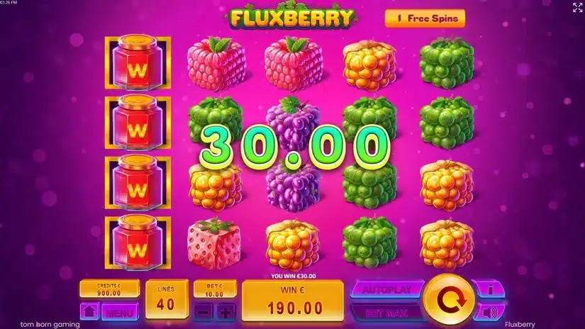 Fluxberry slot screenshot 6