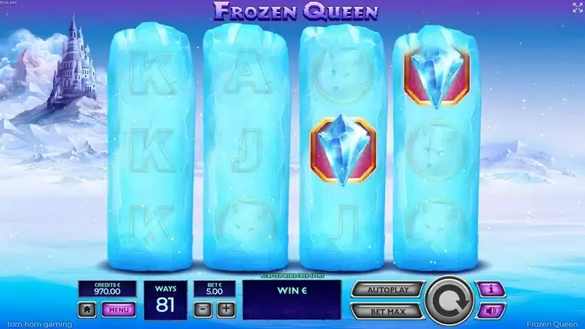 Frozen Queen slot screenshot 2