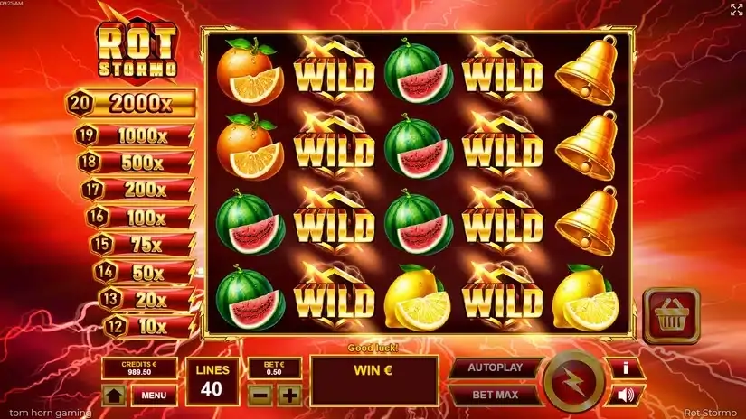 Rot Stormo slot screenshot 2