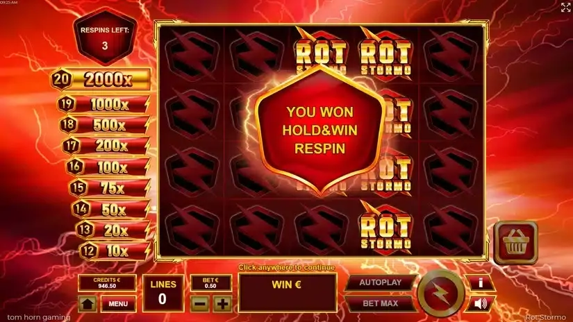 Rot Stormo slot screenshot 4