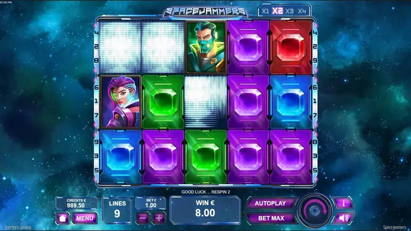 Space Jammers slot screenshot 2