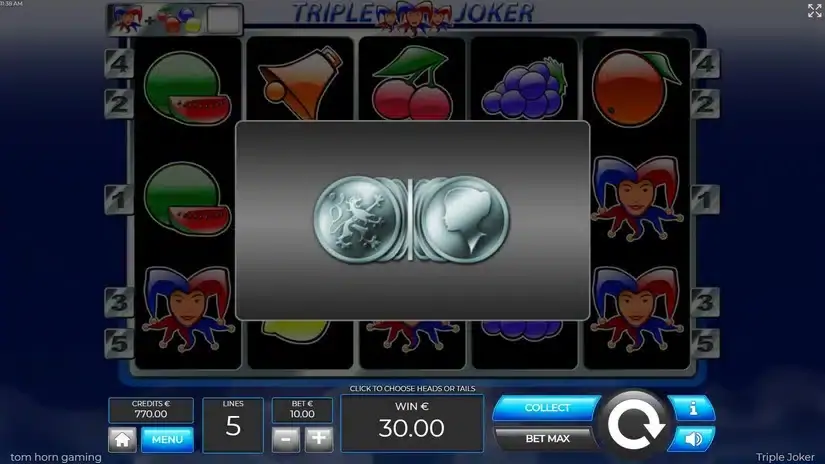 Triple Joker slot screenshot 3