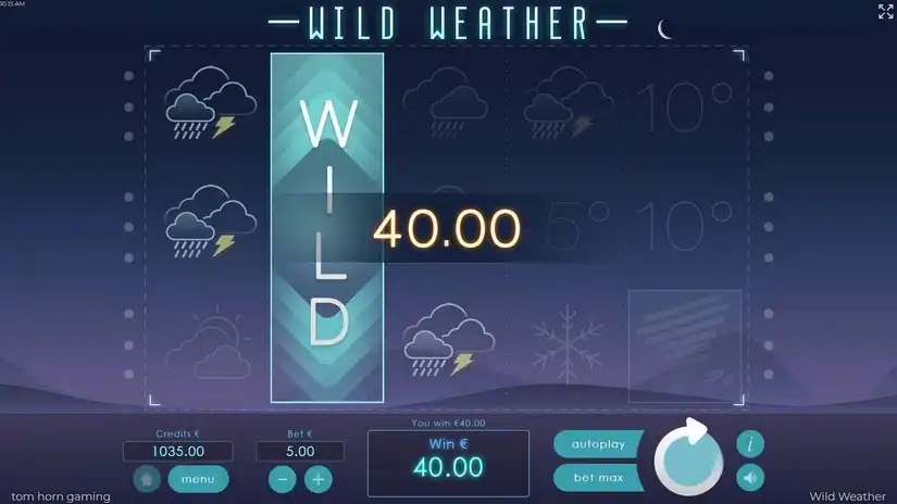 Wild Weather slot screenshot 2