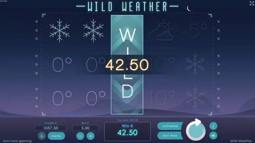Wild Weather slot screenshot 3