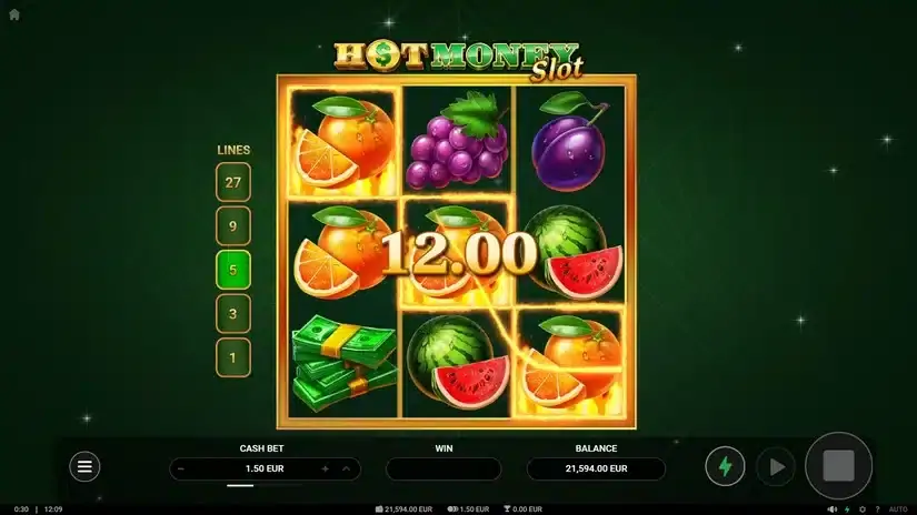 Hot Money Slot slot screenshot 3