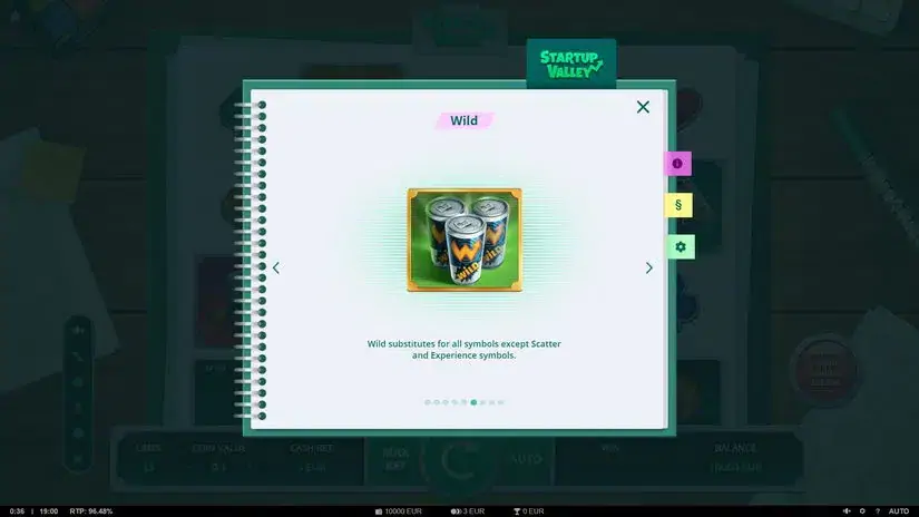 Startup Valley slot screenshot 3