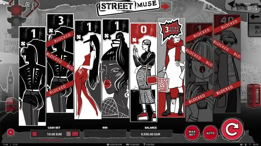 Street Muse slot screenshot 4