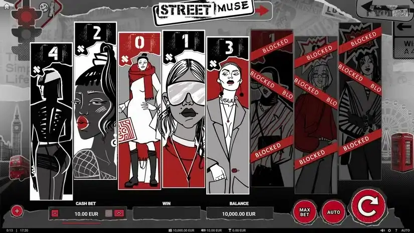 Street Muse slot screenshot 1