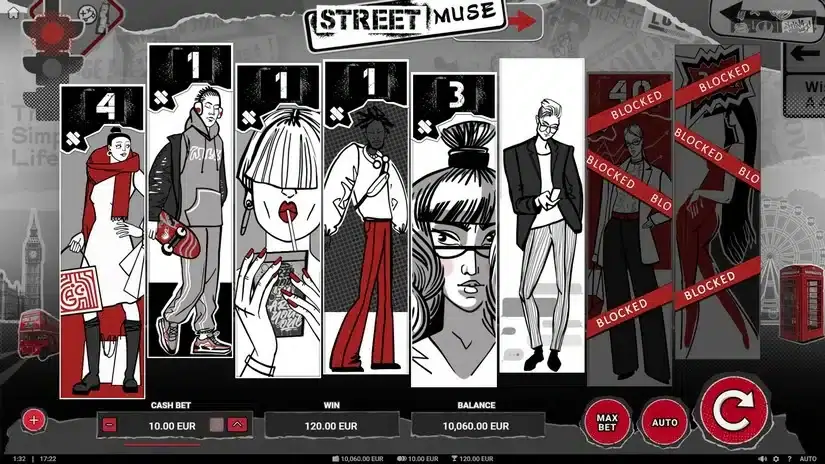 Street Muse slot screenshot 3