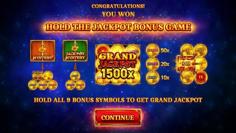 9 Coins™ Grand Gold Edition slot screenshot 2