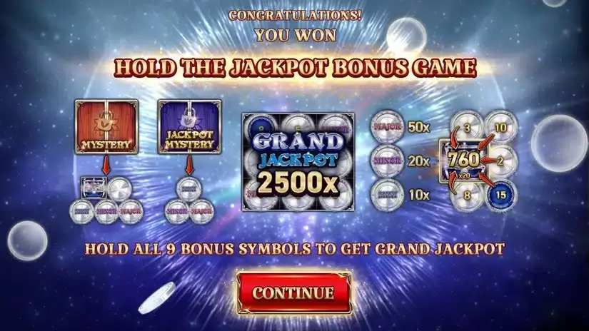 9 Coins™ Grand Platinum Edition slot screenshot 2