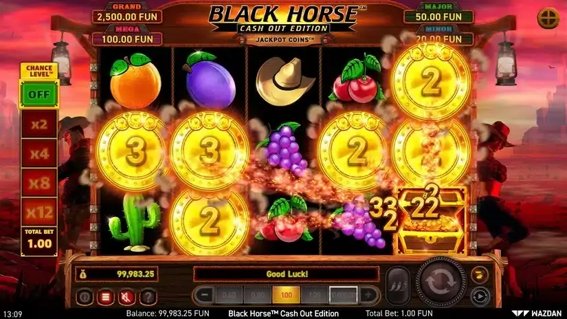 Black Horse™ Cash Out Edition slot screenshot 4