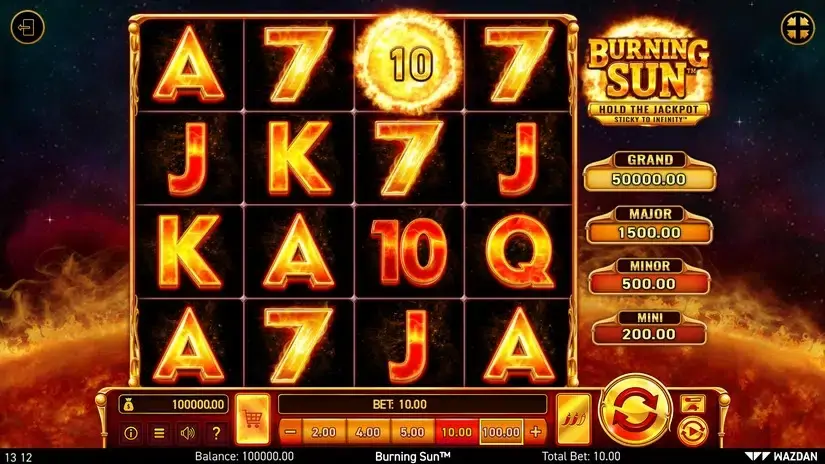 Burning Sun™ slot screenshot 