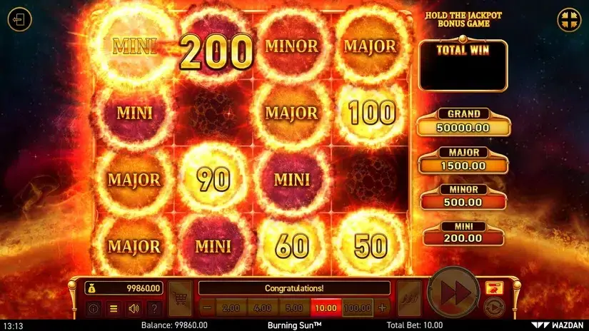 Burning Sun™ slot screenshot 5