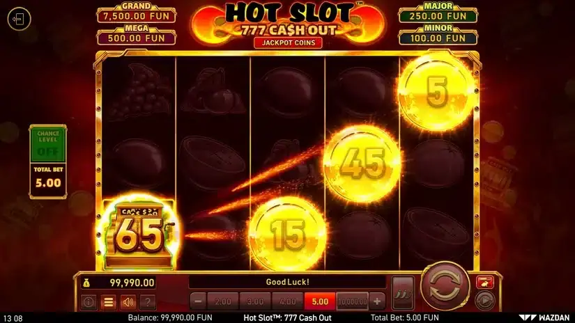 Hot Slot™: 777 Cash Out slot screenshot 2
