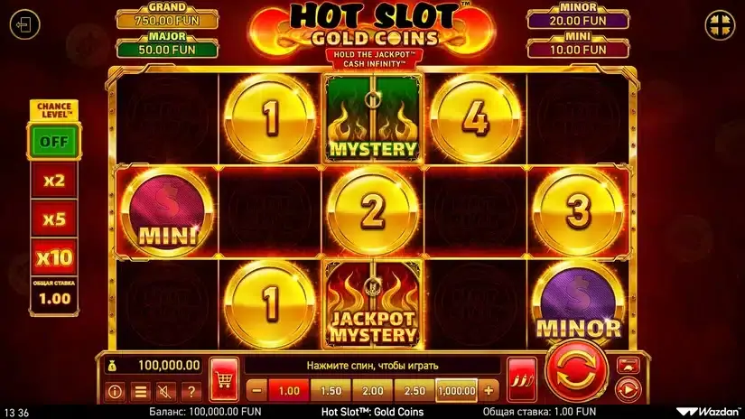 Hot Slot™: Gold Coins slot screenshot 1