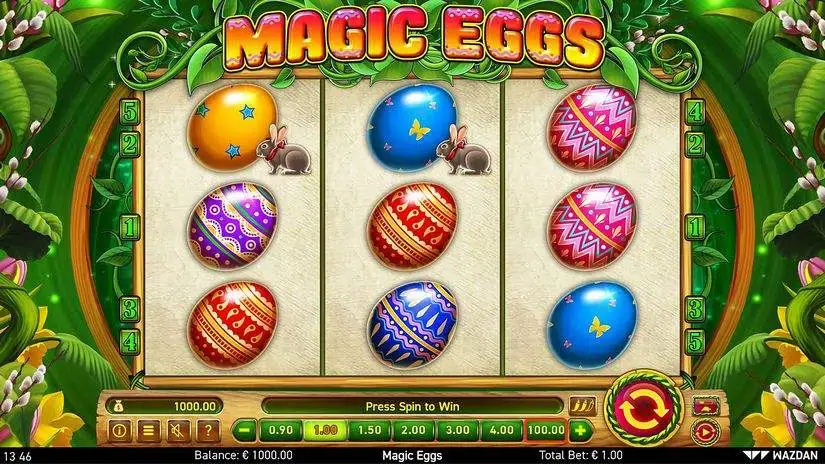 Magic Eggs slot screenshot 
