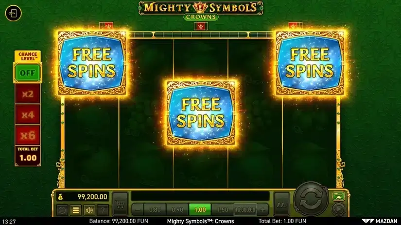 Mighty Symbols™: Crowns slot screenshot 2