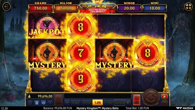 Mystery Kingdom™: Mystery Bells slot screenshot 3