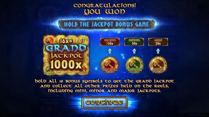 Power of Gods™: Valhalla slot screenshot 3