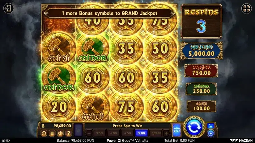 Power of Gods™: Valhalla slot screenshot 6