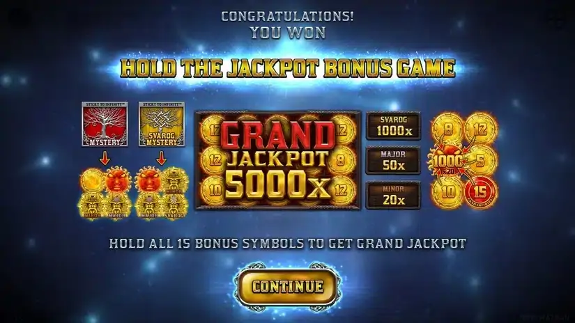 Power of Sun™: Svarog slot screenshot 4