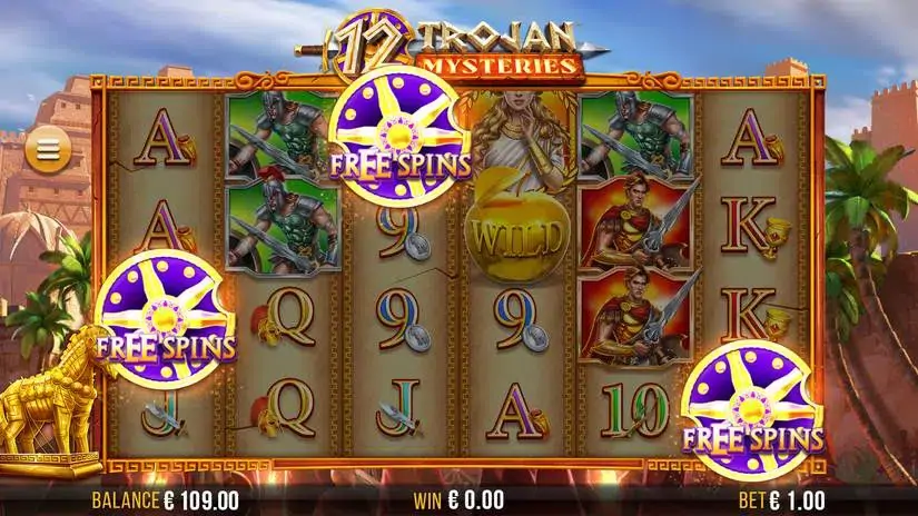 12 Trojan Mysteriesa slot screenshot 4