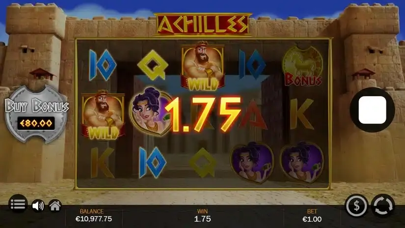 Achilles slot screenshot 2