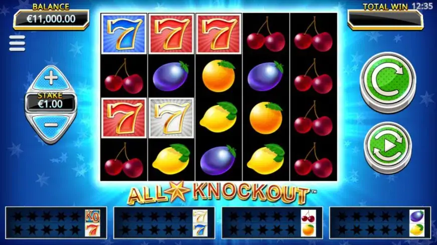 All Star Knockout slot screenshot 