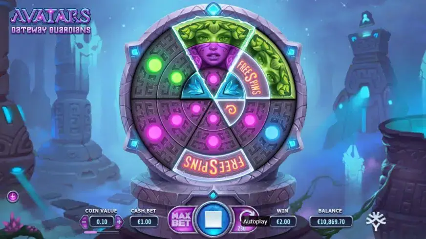Avatars: Gateway Guardians slot screenshot 3