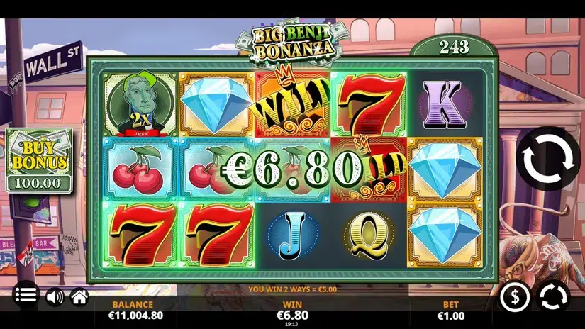 Big Benji Bonanza slot screenshot 2
