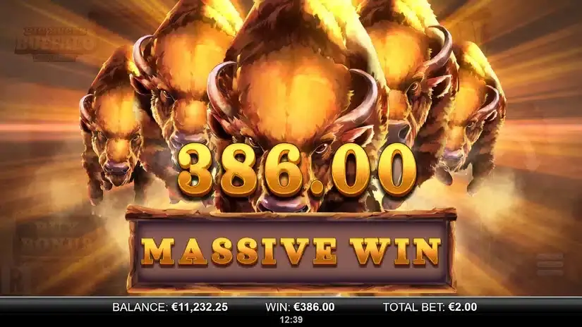 Big Bucks Buffalo Gigablox slot screenshot 7