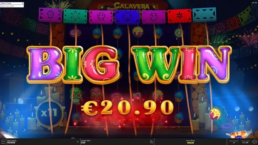 Calavera Crush slot screenshot 5