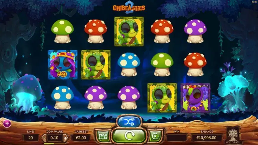 Chibeasties 2 slot screenshot 3