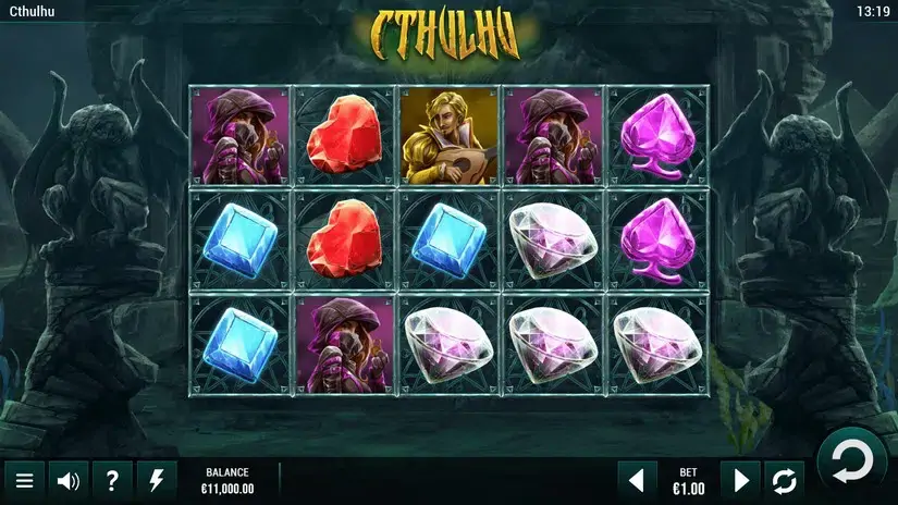 Cthulhu slot screenshot 