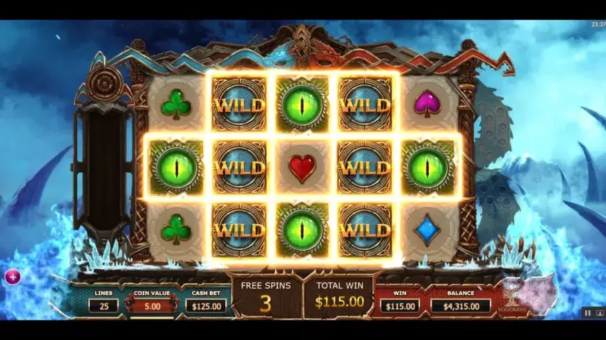 Double Dragons slot screenshot 2