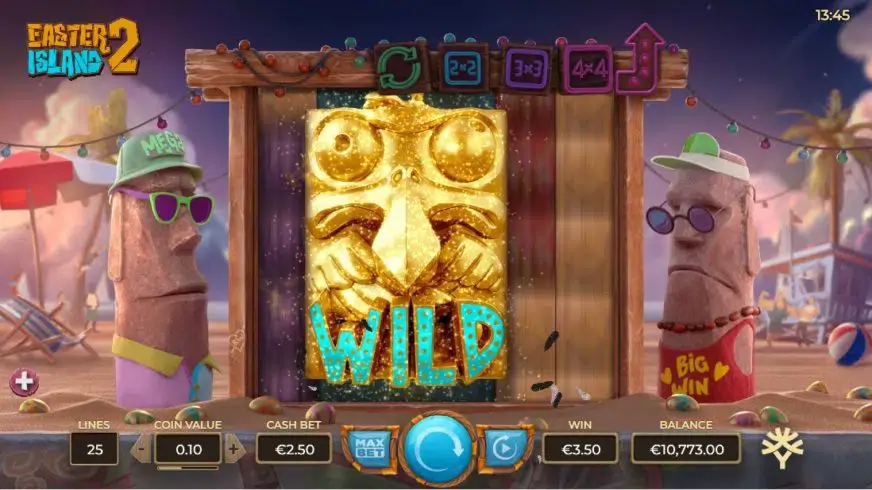 Easter Island 2 slot screenshot 