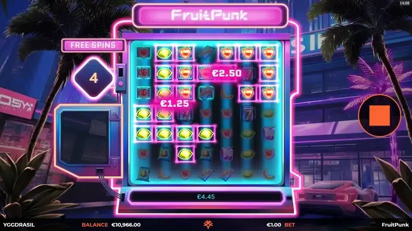 FruitPunk slot screenshot 