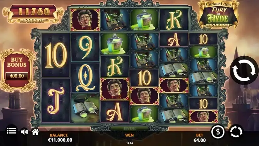 Fury of Hyde Megaways slot screenshot 1