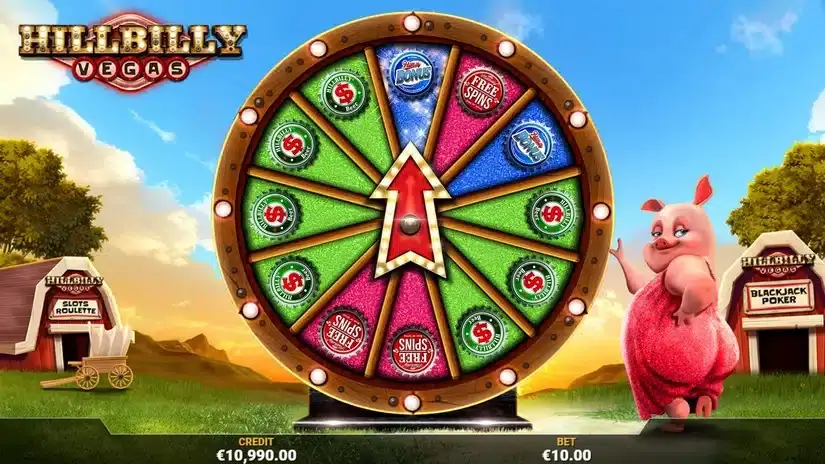 Hillbilly Vegas slot screenshot 2