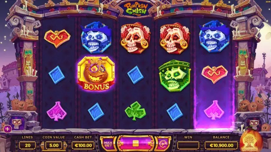 Pumpkin Smash slot screenshot 2