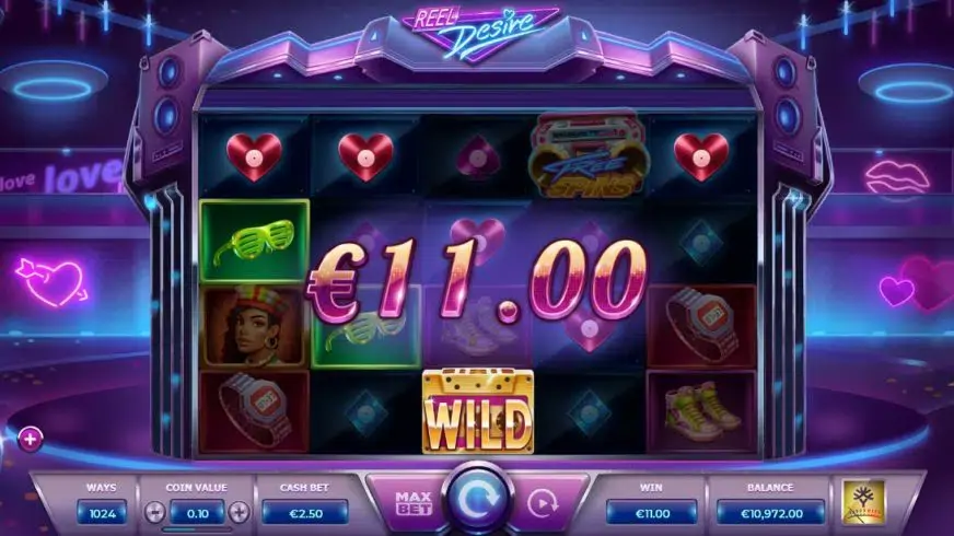 Reel Desire slot screenshot 2