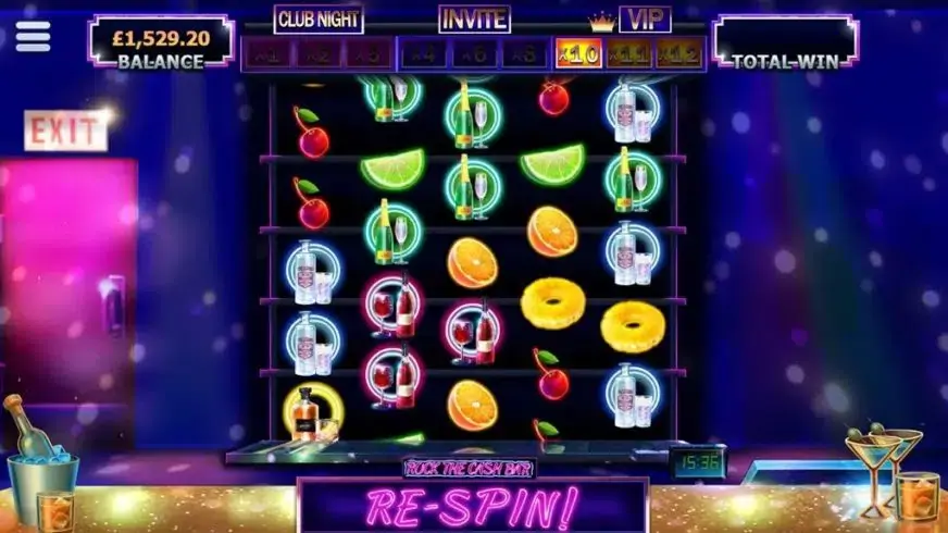 Rock the Cash Bar slot screenshot 3