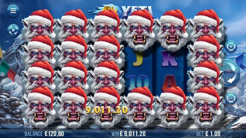Santa 9K Yeti slot screenshot 3