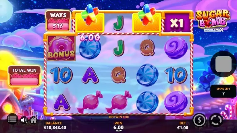 Sugar Bomb DoubleMax slot screenshot 4