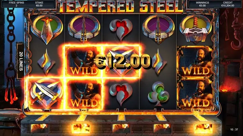 Tempered Steel slot screenshot 5