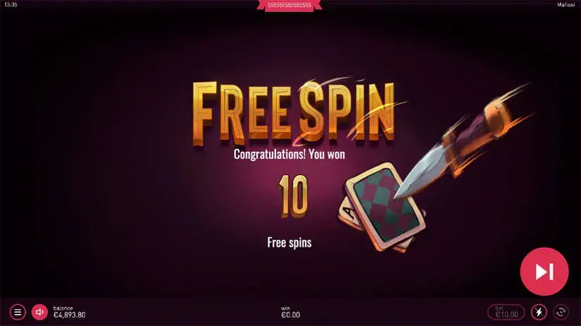 The Mafiosi slot screenshot 5