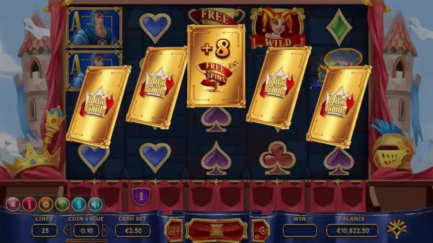 The Royal Family slot screenshot 3
