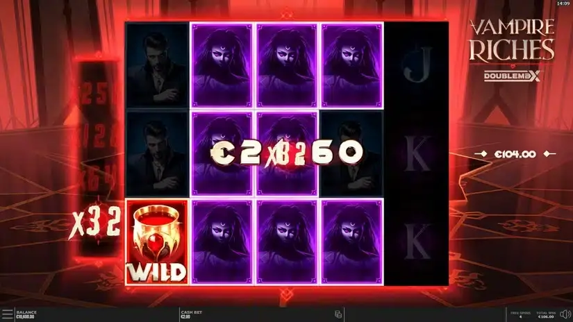Vampire Riches DoubleMax slot screenshot 5