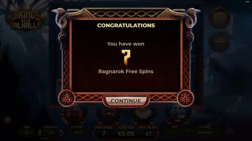 Vikings Go To Valhalla slot screenshot 5